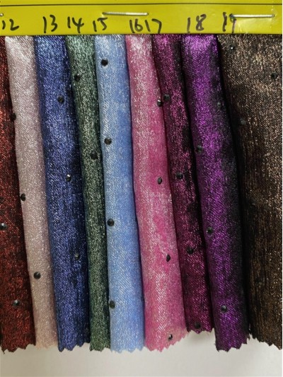 GZ-KD  燙珠細閃閃光布 後面照